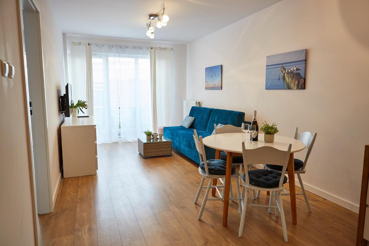 Apartamentyprzymorzu Baltycki Z Miejscem Postojowym I Ogrodkiem Колобжег Екстер'єр фото