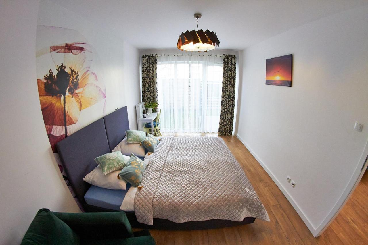 Apartamentyprzymorzu Baltycki Z Miejscem Postojowym I Ogrodkiem Колобжег Екстер'єр фото