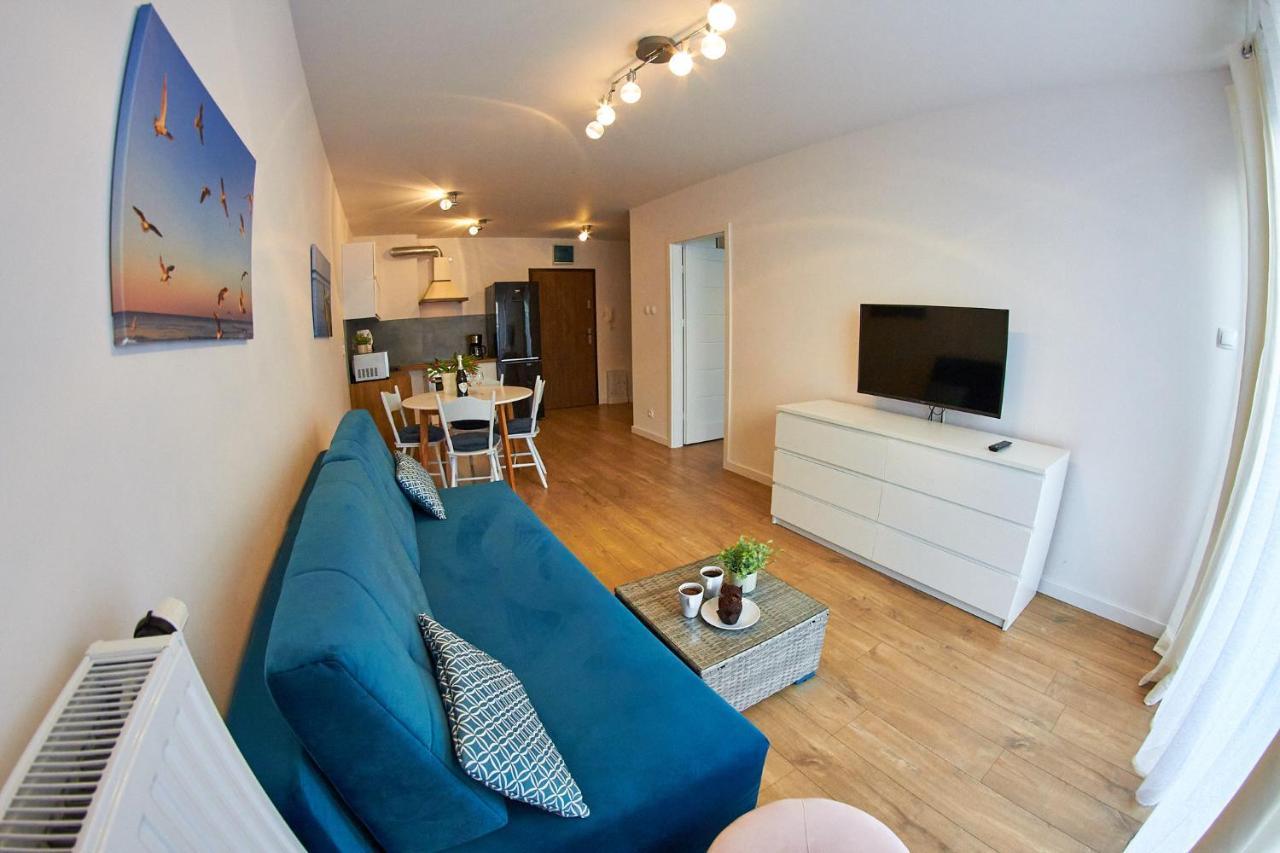 Apartamentyprzymorzu Baltycki Z Miejscem Postojowym I Ogrodkiem Колобжег Екстер'єр фото