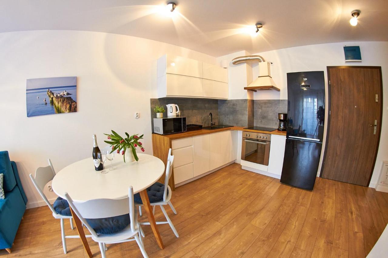 Apartamentyprzymorzu Baltycki Z Miejscem Postojowym I Ogrodkiem Колобжег Екстер'єр фото
