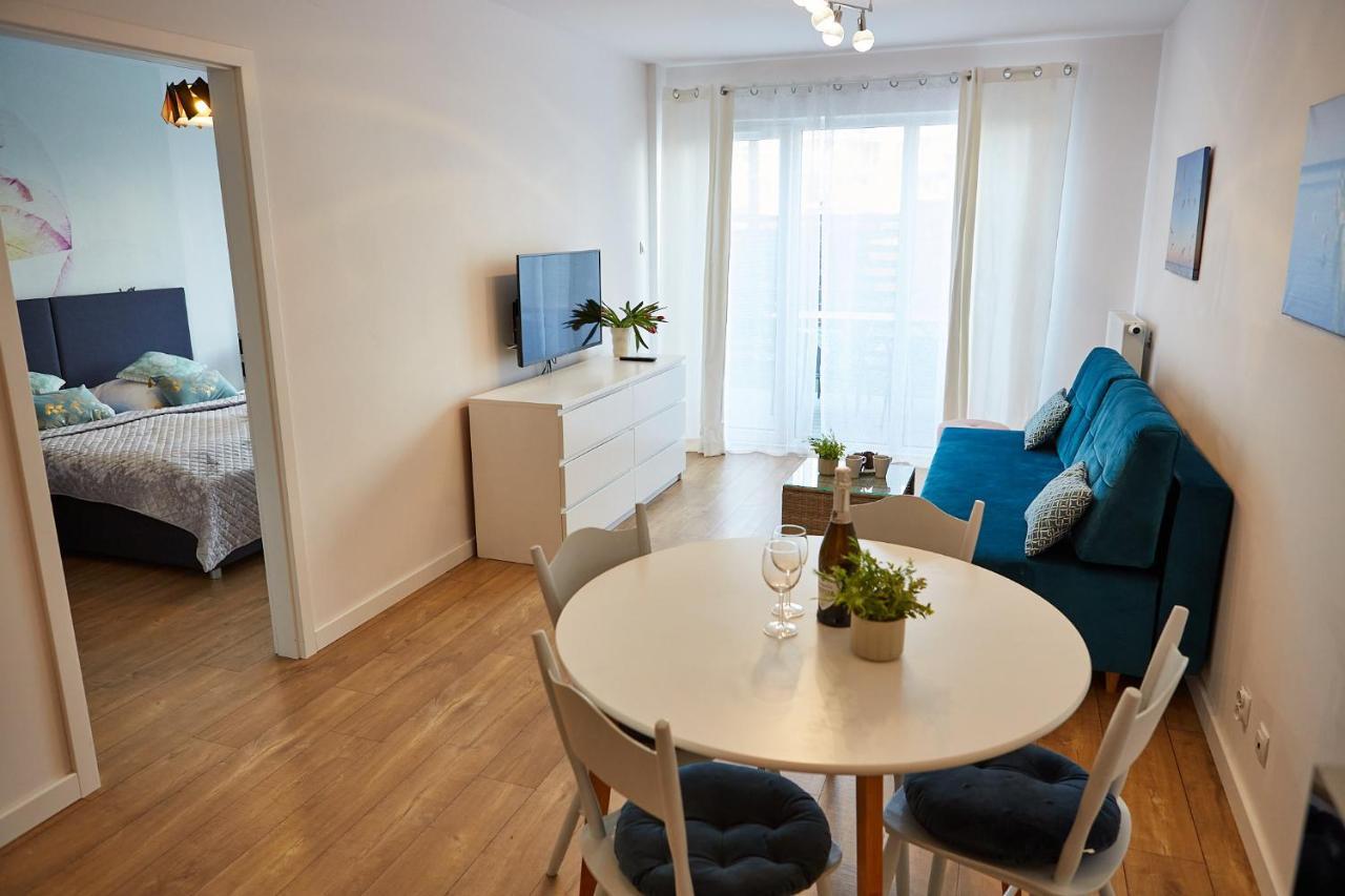 Apartamentyprzymorzu Baltycki Z Miejscem Postojowym I Ogrodkiem Колобжег Екстер'єр фото
