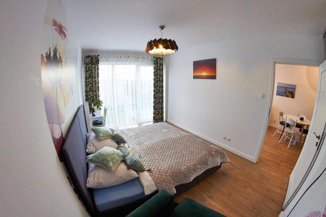 Apartamentyprzymorzu Baltycki Z Miejscem Postojowym I Ogrodkiem Колобжег Екстер'єр фото
