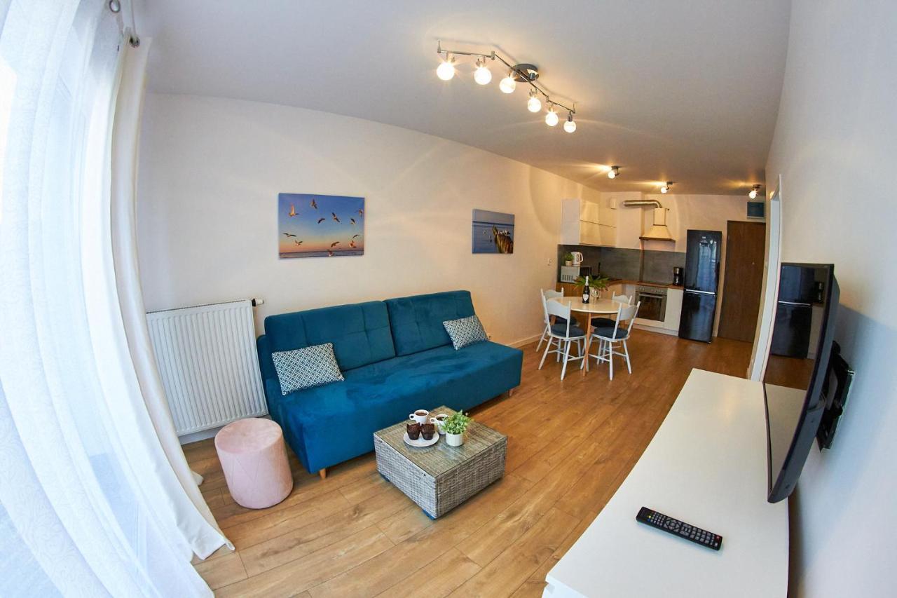 Apartamentyprzymorzu Baltycki Z Miejscem Postojowym I Ogrodkiem Колобжег Екстер'єр фото