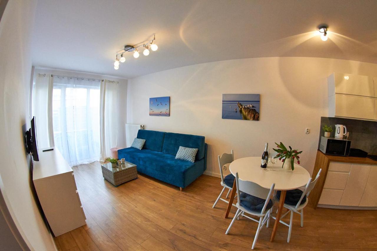 Apartamentyprzymorzu Baltycki Z Miejscem Postojowym I Ogrodkiem Колобжег Екстер'єр фото