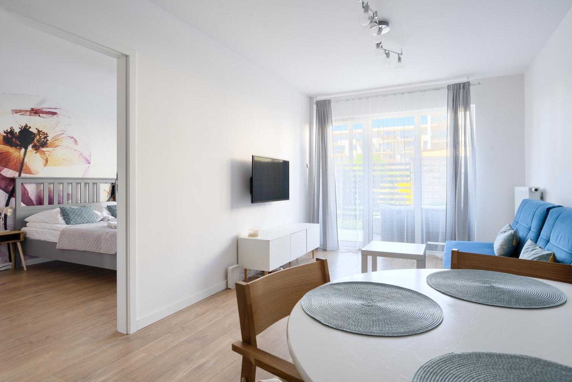 Apartamentyprzymorzu Baltycki Z Miejscem Postojowym I Ogrodkiem Колобжег Екстер'єр фото