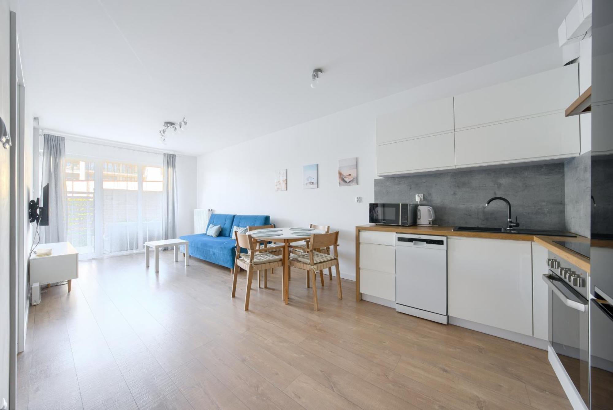 Apartamentyprzymorzu Baltycki Z Miejscem Postojowym I Ogrodkiem Колобжег Екстер'єр фото